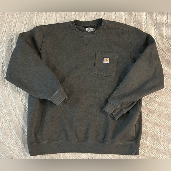 Carhartt Other - Carhartt Crewneck Pullover Pocket Loose Fit Sweatshirt in Grey - XL